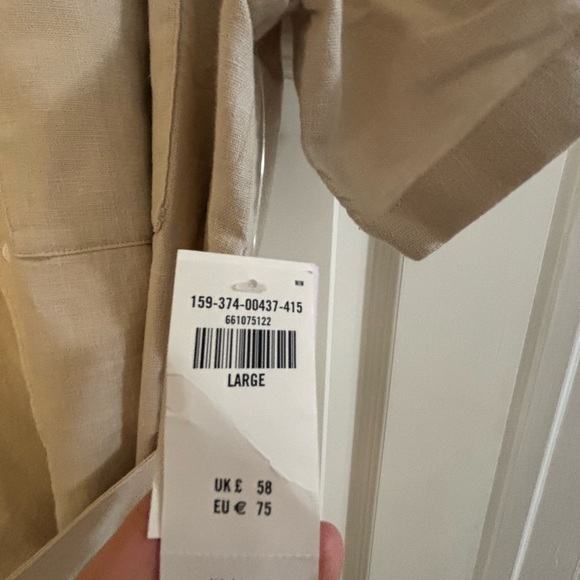 Abercrombie & Fitch Cream Belted Mini Dress - Picture 3 of 3